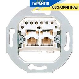 Механізм телефонної розетки 2-порт. з окремими терміналами UAE Jung Eco Profi EPUAE8-8UPO