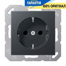 Розетка із з/к 230V/16A Jung Eco Profi EP1420AN, антрацит