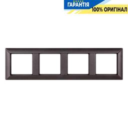 Рамка 4-постова Jung Eco Profi EP484AN, антрацит