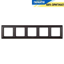 Рамка 5-постова Jung Eco Profi EP485AN, антрацит