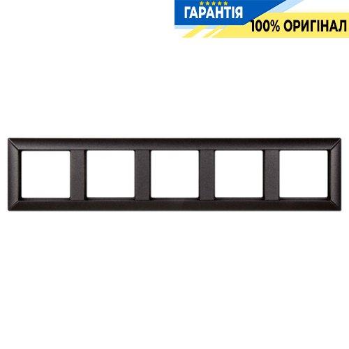Рамка 5-постова Jung Eco Profi EP485AN, антрацит