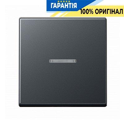 Клавіша 1-клавішний з підсвічуванням вимикача Jung Eco Profi EP490KOAN, антрацит