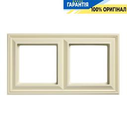 Рамка 2-постова Jung Eco Profi DECO EPD482, слонова кістка