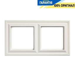 Рамка 2-постова Jung Eco Profi DECO EPD482WW білий