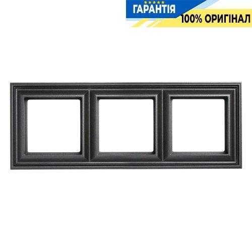 Рамка 3-постова Jung ECO Profi DECO EPD483AN, антрацит