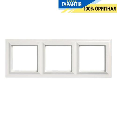 Рамка 3-постова Jung Eco Profi STANDART EPS483WW білий