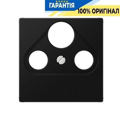 Накладка для розетки SAT-TV Jung Eco Profi EP561BFPLSATSWM, матовий чорний