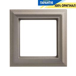 Рамка 1-постова Jung Eco Profi STANDART EPS481CH, шампань