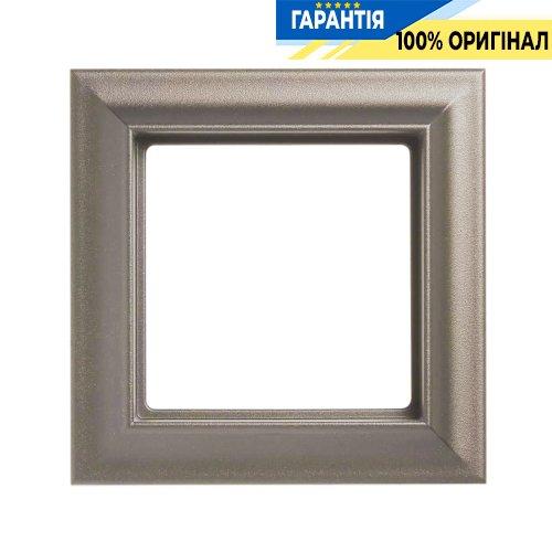 Рамка 1-постова Jung Eco Profi STANDART EPS481CH, шампань