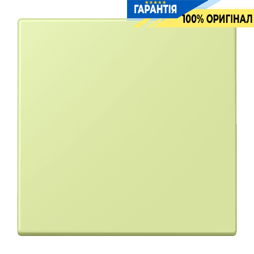 Клавіша 1-а JUNG LC990222 vert jaune clair, одноклавішна, світло-жовта (32053)