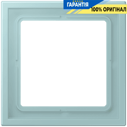 Рамка 1-местна LS ZERO JUNG LCZ981BF214 колір céruléen clair