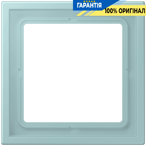 Рамка 1-местна LS ZERO JUNG LCZ981BF214 колір céruléen clair