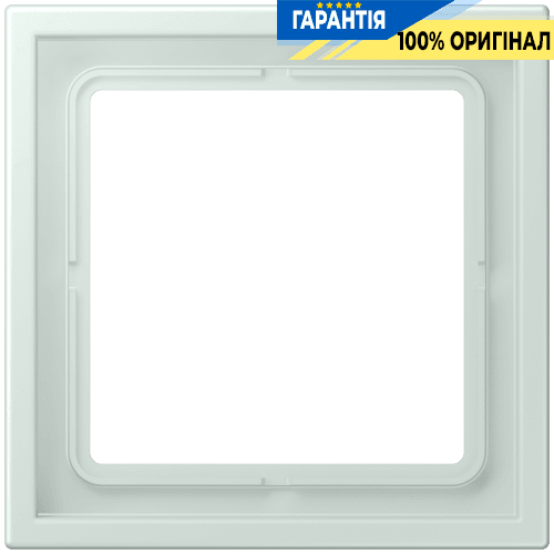 Рамка 1-местна LS ZERO JUNG LCZ981BF215 колір céruléen pâle