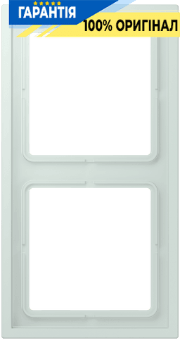 Рамка 2-стійкова LS ZERO JUNG LCZ982BF215 колір céruléen pâle (32034)