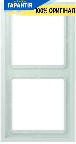 Рамка 2-стійкова LS ZERO JUNG LCZ982BF215 колір céruléen pâle (32034)