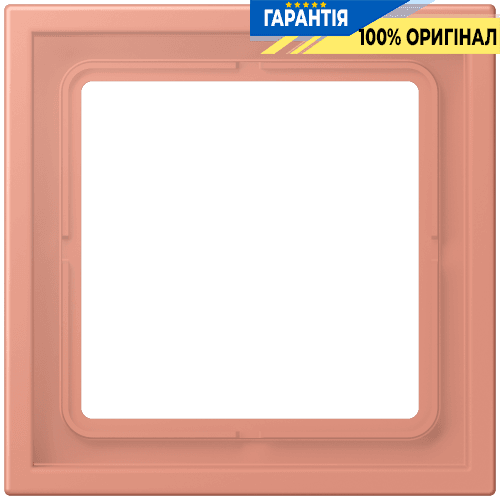 Рамка 1-местна LS ZERO JUNG LCZ981BF233 колір l’ocre rouge moyen (32111)