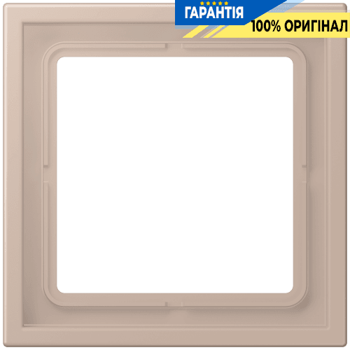 Рамка 1-местна LS ZERO JUNG LCZ981BF240 колір ombre brûlée claire (32131)