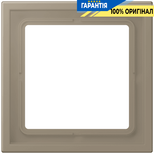 Рамка 1-местна LS ZERO JUNG LCZ981BF242 колір Ombre Naturelle Moyenne