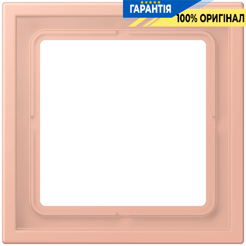 Рамка 1-местна LS ZERO JUNG LCZ981BF231 rose clair (32102)