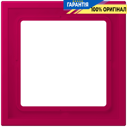 Рамка 1-местна LS ZERO JUNG LCZ981BF230 rouge rubia (32101)