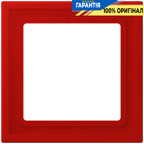 Рамка 1-местна LS ZERO JUNG LCZ981BF227 rouge vermillon 31 (32090)