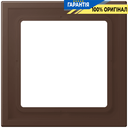 Рамка 1-местна LS ZERO JUNG LCZ981BF239 terre d’ombre brûlée 31 (32130)
