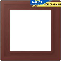 Рамка 1-постова LS ZERO JUNG LCZ981BF235 terre sienne brûlée 31 (32120)