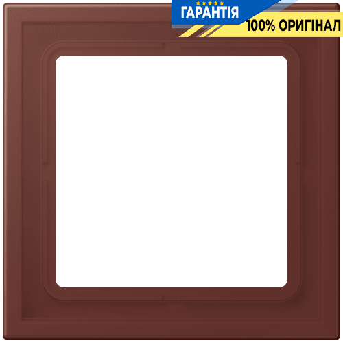 Рамка 1-постова LS ZERO JUNG LCZ981BF235 terre sienne brûlée 31 (32120)