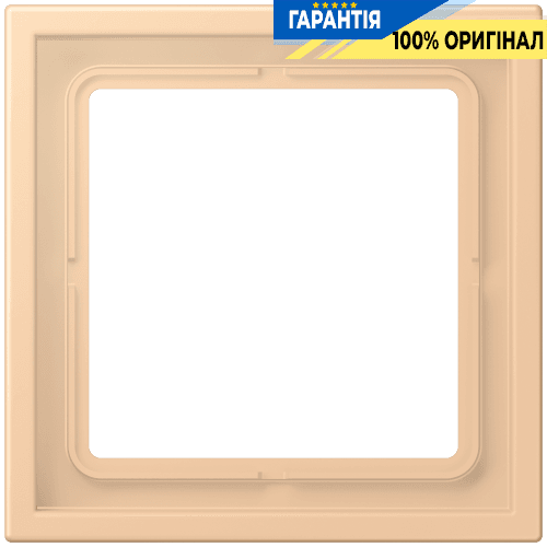 Рамка 1-местна LS ZERO JUNG LCZ981BF237 terre sienne claire 31 (32122)