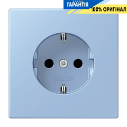 Розетка з заземленням 250V 16A з пружинним затиском JUNG LC1520207 outremer moyen (32021)