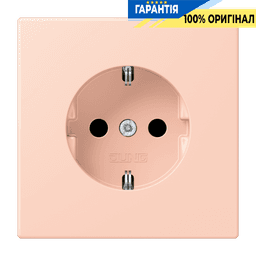Розетка з заземленням 250V 16A з пружинним затиском JUNG LC1520234 l’ocre rouge clair (32112)