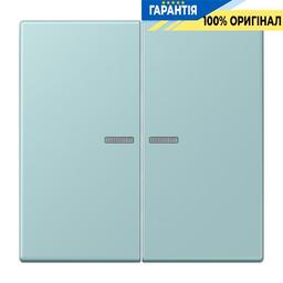 Клавіша 2-а з підсвіткою JUNG LC995KO5214 céruléen clair (32033) для електроустановок