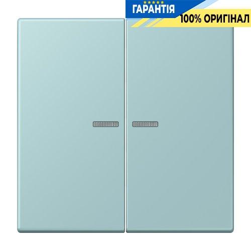Клавіша 2-а з підсвіткою JUNG LC995KO5214 céruléen clair (32033) для електроустановок