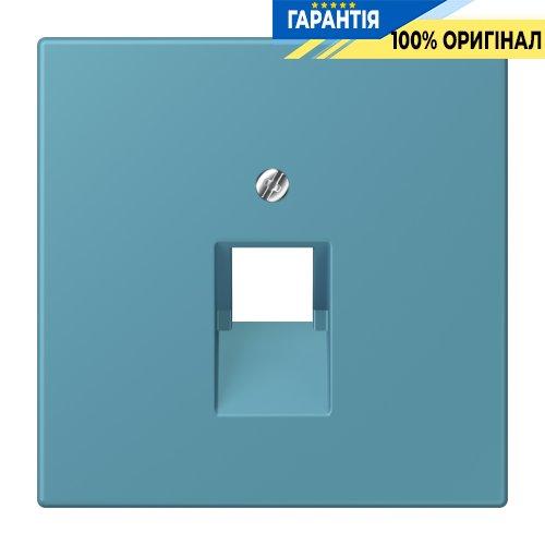 Накладка для комп’ютерної розетки JUNG LC969-1UA212 céruléen vif (32031)