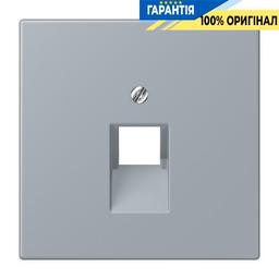 Накладка для комп’ютерної розетки UAE JUNG LC969-1UA257 gris clair 59 мм