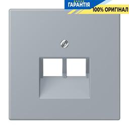 Накладка для 2-ї комп’ютерної розетки UAE JUNG LC969-2UA257, колір gris clair 59