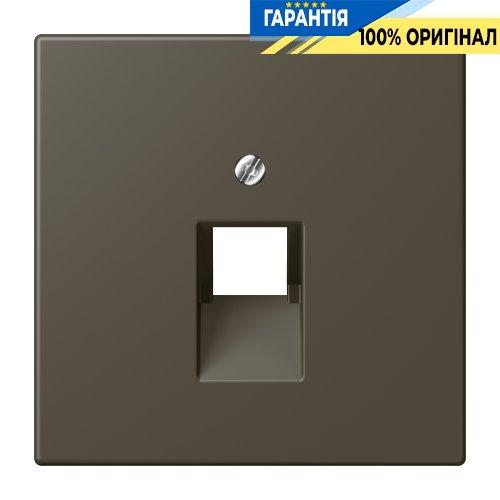 Накладка для комп’ютерної розетки UAE JUNG LC969-1UA241 Ombre Naturelle 31 (32140)