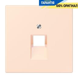 Накладка для комп’ютерної розетки UAE JUNG LC969-1UA226 помаранчева pâle (32082)