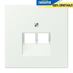 Накладка для 2-ї комп’ютерної розетки UAE JUNG LC969-2UA210 кольору outremer gris