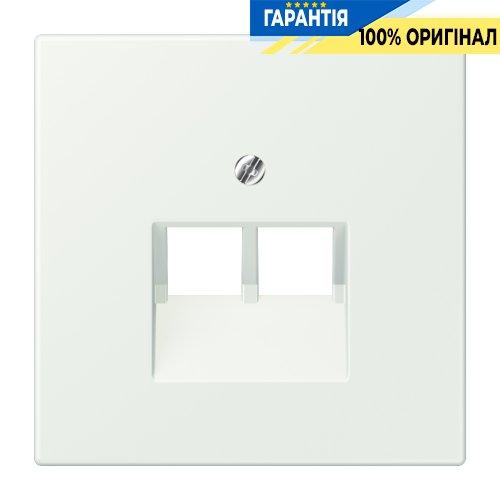 Накладка для 2-ї комп’ютерної розетки UAE JUNG LC969-2UA210 кольору outremer gris