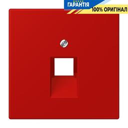 Накладка для комп’ютерної розетки UAE JUNG LC969-1UA227 rouge vermillon 31, серія 32090