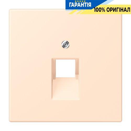 Накладка для комп’ютерної розетки UAE JUNG LC969-1UA238 колір terre sienne pâle