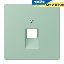 Накладка для комп’ютерної розетки UAE JUNG LC969-1UA217, колір vert anglais clair