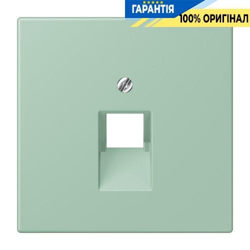 Накладка для комп’ютерної розетки UAE JUNG LC969-1UA217, колір vert anglais clair