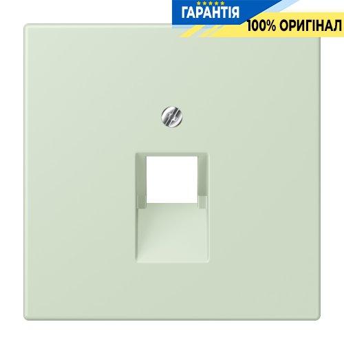 Накладка для комп’ютерної розетки UAE JUNG LC969-1UA218 світло-персикова vert anglais pâle