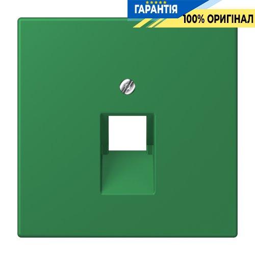 Накладка для комп’ютерної розетки UAE JUNG LC969-1UA219 темно-сіра