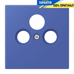Накладка для SAT-TV розетки JUNG LC990SAT206 bleu outremer 31 (32020) синій
