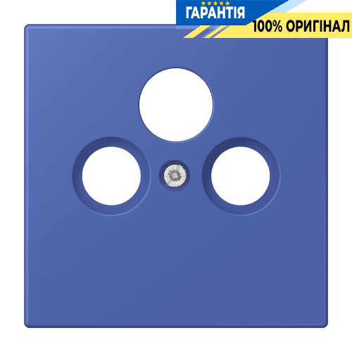 Накладка для SAT-TV розетки JUNG LC990SAT206 bleu outremer 31 (32020) синій