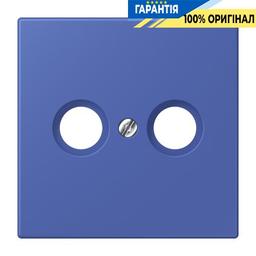 Накладка для TV розетки JUNG LC990TV206 bleu outremer 31 (32020) синього кольору