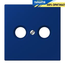 Накладка для TV розетки JUNG LC990TV261 синій (bleu outremer foncé)